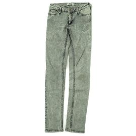 Acne Studios KEX BLACK SNOW Skinny Jeans Brown