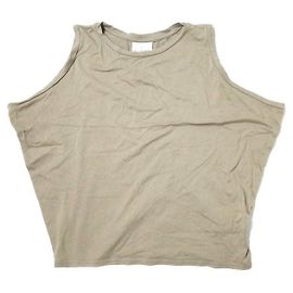 Autre Marque Top senza maniche in lyocell e cotone Ray BEAMS Beige