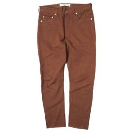 Calças slim de 5 bolsos Golden Goose Cut-off Marrom