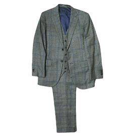 Givenchy Completo 3 pezzi Darrow Dale Glen Check grigio Marrone