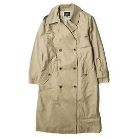 Autre Marque Trench coat de gabardine leve 23ku Bege