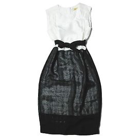 Autre Marque Toga Pulla Mesh-Kleid mit Lagen Andere