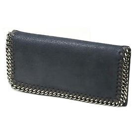 Autre Marque Billetera Continental Falabella Stella McCartney Azul
