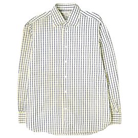Autre Marque Camisa de algodón a cuadros Graph Check Borriello x Brilla para el gusto (Limitada) Amarillo