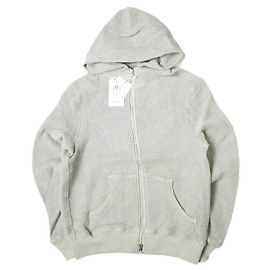 Autre Marque e JEANS MOLETOM COM CAPUZ E ZÍPER DE ALGODÃO HONEYCOMB Marrom