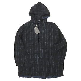 Autre Marque bukht CHECK LONG ANORAK Wool Cupro Outerwear Other