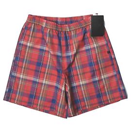 Autre Marque Daiwa Pier39 Tech Drawers Flannel Plaids Shorts Red