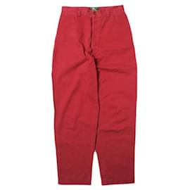 Ralph Lauren-RRL RRL Cotton Pants-Red