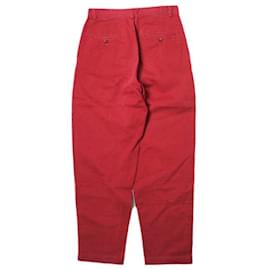 Ralph Lauren-RRL RRL Cotton Pants-Red