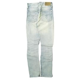 Ralph Lauren-RRL STRAIGHT LEG STRETCH SELVEDGE Jean-Blue