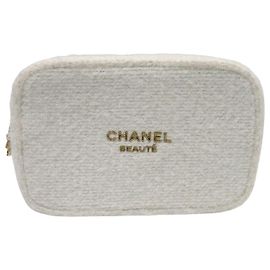 Chanel Beauty Collection Pouch White