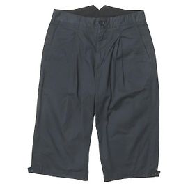 Autre Marque Engineered Garments WP Half Pant High Count Twill Cropped Pants Navy blue