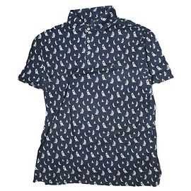 Camisa Polo de Algodón Polo Ralph Lauren Azul marino