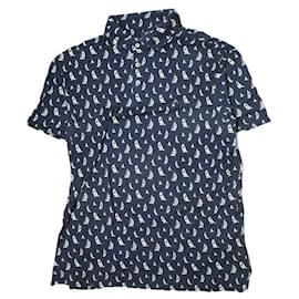 Ralph Lauren-Polo Ralph Lauren Cotton Polo Shirt-Navy blue