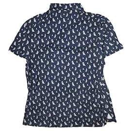 Ralph Lauren-Polo Ralph Lauren Cotton Polo Shirt-Navy blue