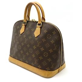 Louis Vuitton-Louis Vuitton Monogram Alma Handbag M51130-Brown