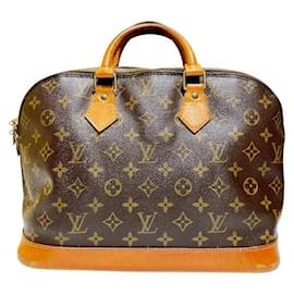 Louis Vuitton-Louis Vuitton Alma Monogram Handbag M51130-Brown