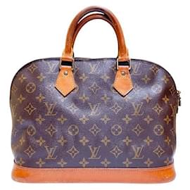 Louis Vuitton-Louis Vuitton Alma Monogram Handbag M51130-Brown