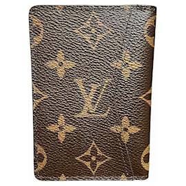 Louis Vuitton-Louis Vuitton Organizer Card Holder M60502-Brown