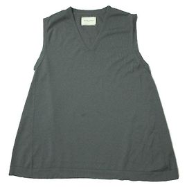 Autre Marque Ärmelloser Strickpullover United Arrows Grau