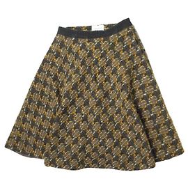 Autre Marque J&M Davidson Strickwollrock Braun