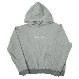 Autre Marque Sweat à capuche brodé avec logo BOKU MO TANOSII Marron