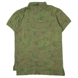 Ralph Lauren-Ralph Lauren Pony Embroidery Camouflage Polo Shirt-Green