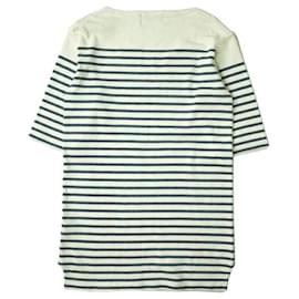 Ralph Lauren-RRL BORDER BOATNECK TEE Cotton T-shirt-Other