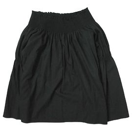 Autre Marque H BEAUTY&YOUTH Baumwollbluse Schwarz mit Off-Shoulder Andere