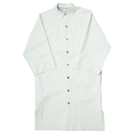 Autre Marque CLASS Ultra Suede Coat White