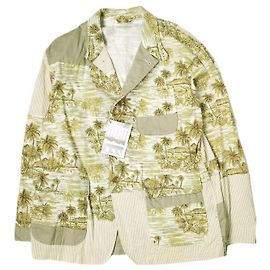 Autre Marque Chaqueta Loiter Hawaiian Print S de Engineered Garments Caqui