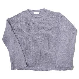 Autre Marque BEAUTY&YOUTH UNITED ARROWS Pull en maille lâche en slub violet Violet