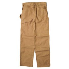 Autre Marque Pantalones de algodón Duck UNUSED Marrón oscuro