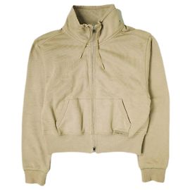 Autre Marque 3.1 Phillip Lim Sweatshirt zippé Don't Sweat It en coton Beige
