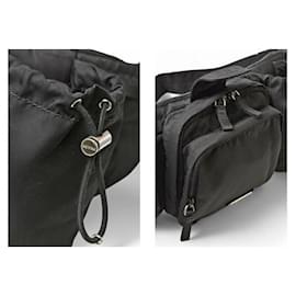 Prada-Prada Nylon Waist Bag/Body Bag Black-Black