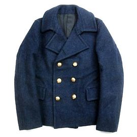Autre Marque Scye Navy Melton Short Peacoat Outerwear Other