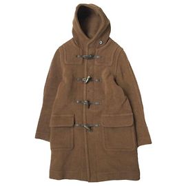 Autre Marque INVERTERE NEWTON ABBOT DUFFLE COAT Joshua Ellis Wool Coat Brown