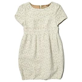 Autre Marque Robe en dentelle Ray BEAMS Blanc cassé