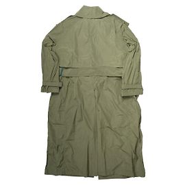 Autre Marque TOGA PULLA Shape memory polyester trench coat Olive green