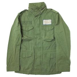Autre Marque Veste en coton M-65 WACKO MARIA Vert olive