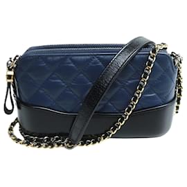 Chanel-Chanel Wallet On Chain-Navy blue