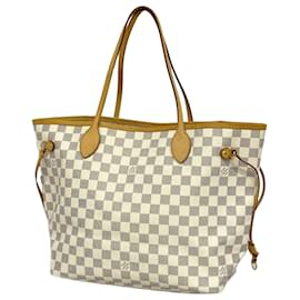 Louis Vuitton-Louis Vuitton Neverfull MM-White