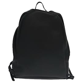 Balenciaga-BALENCIAGA Every day Backpack Leather Black 502847 Auth hk1953-Black