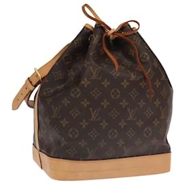 Louis Vuitton-LOUIS VUITTON Monogram Noe Shoulder Bag M42224 LV Auth 103369A-Monogram