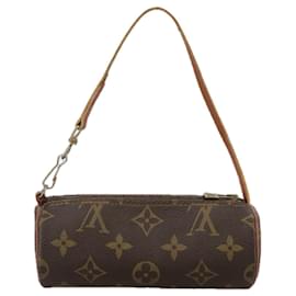 Louis Vuitton-LOUIS VUITTON Monogram Papillon Pouch LV Auth 104262-Monogram