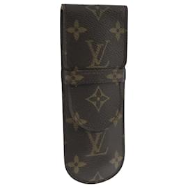 Louis Vuitton-LOUIS VUITTON Monogram Etui Stilo Pen Case M62990 LV Auth 106636-Monogram
