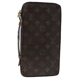 Louis Vuitton-LOUIS VUITTON Monogram Organizer De Voyage Travel Case M60120 LV Auth 106538-Monogram