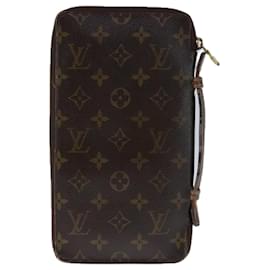 Louis Vuitton-LOUIS VUITTON Monogram Organizer De Voyage Travel Case M60120 LV Auth 106538-Monogram