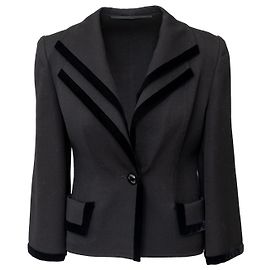 Autre Marque M. Beccali Veste Courte Noir