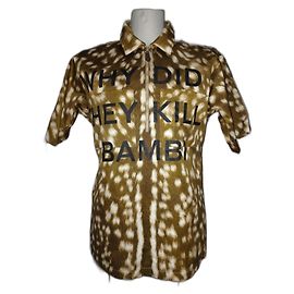 Camisa Burberry Marrom de Algodão Marrom
